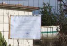 Serra Pastore, sequestrata la discarica Il Cartello di sequestro apposto dal Corpo Forestale dello Stato