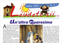 Arriva il giornalino della Famiglia Francescana Laudato sii...