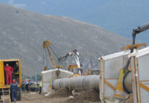 Nuovo metanodotto in arrivo: Wwf pronto alle barricate Foto della posa in opera del metanodotto