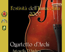 Quartetto darchi questa sera al Convento Quartetto d'archi
