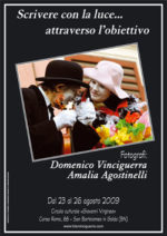 Mostra fotografica dei coniugi Vinciguerra e Agostinelli La Locandina