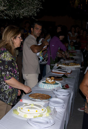 La degustazione delle Torte.