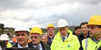 Sopralluogo sul cantiere Anas della statale 212 detta Fortorina