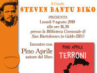 Presentazione del libro Terroni di Pino Aprile Terroni di Pino Aprile