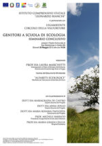 Genitori a Scuola di Ecologia – Seminario Conclusivo Genitori a Scuola di Ecologia – Seminario Conclusivo