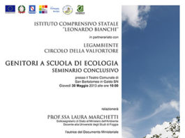 Genitori a Scuola di Ecologia – Seminario Conclusivo