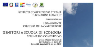 Genitori a Scuola di Ecologia – Seminario Conclusivo
