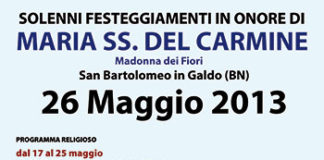 Festeggiamenti in onore di Maria SS. Del Carmine