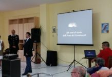 Gli anziani della casa di riposo incontrano i Carabinieri