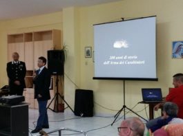 Gli anziani della casa di riposo incontrano i Carabinieri