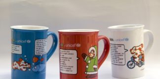 4 e 5 ottobre in vendita le tazze dell’UNICEF