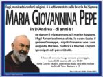 Maria Giovannina Pepe Maria Giovannina Pepe