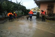A spalare e a soccorrere la popolazione anche i volontari della Misericordia di San Bartolomeo in Galdo