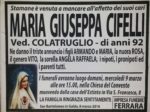 Maria Giuseppa Cifelli Maria Giuseppa Cifelli