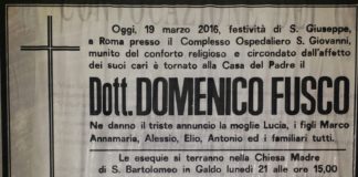 Dott. Domenico Fusco