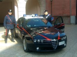 Carabinieri Compagnia di San Bartolomeo in Galdo, misura di prevenzione del foglio di via obbligatorio a carico di quattro persone