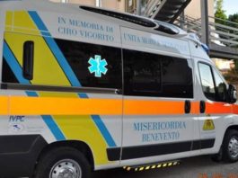 Benevento-Lecce. La Misericordia ha effettuato 17 interventi