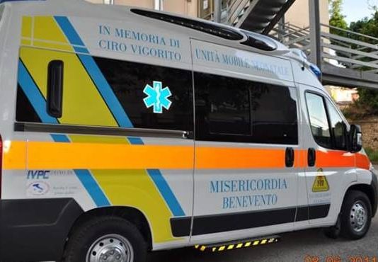 Benevento-Lecce. La Misericordia ha effettuato 17 interventi