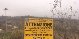 Strada pericolosa, il Sindaco di Volturara minaccia di chiudere la Sc Amborchia