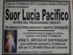 Suor Lucia Pacifico Suor Lucia Pacifico