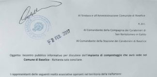 Sito di compostaggio, a Baselice l’incontro con le associazioni locali