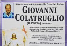 Giovanni Colatruglio – il poeta