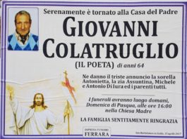 Giovanni Colatruglio – il poeta