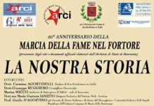 Valfortore e la sua storia, San Bartolomeo ricorda la marcia della fame del 1957