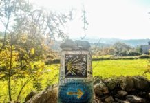 Cammino di Santiago del pellegrino Vito.