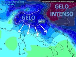 Focus sull’ondata di gelo di fine Febbraio 2018