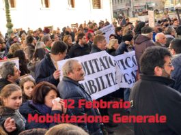 “Quando nasce un Comitato, sappi che le ISTITUZIONI HANNO FALLITO” – Benevento 12 Febbraio 2018
