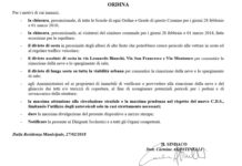 Scuole chiuse fino a giovedi’ 1 Marzo 2018