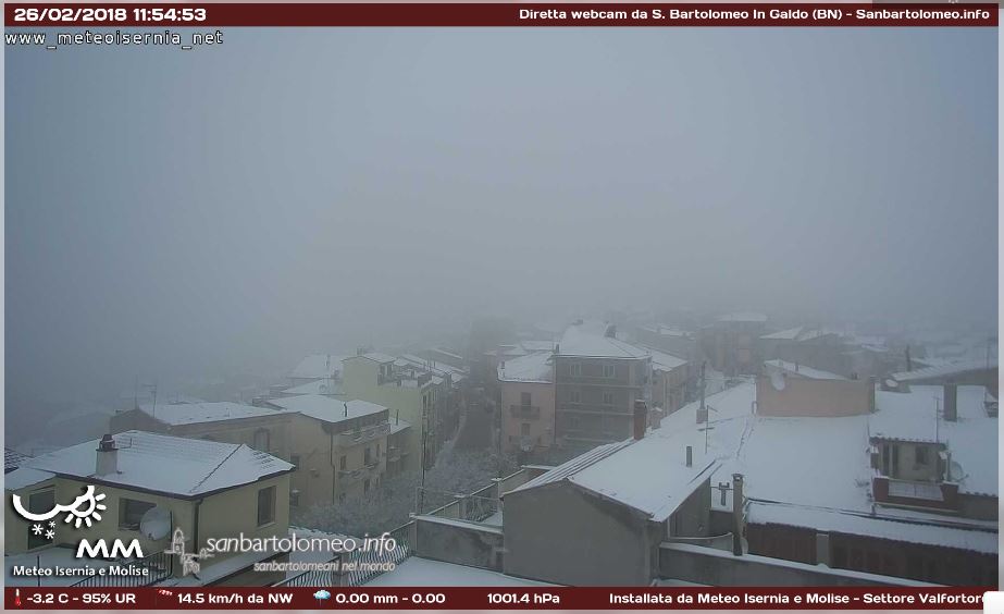 Scuole chiuse oggi e domani a San Bartolomeo