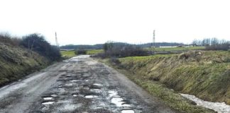 Fortore isolato. Strade gruviera