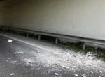 Cadono calcinacci: chiusa al traffico galleria ‘Passo del Lupo’ Cadono calcinacci: chiusa al traffico galleria ‘Passo del Lupo’