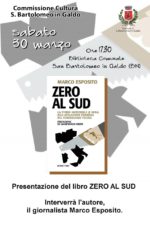 Presentazione di Zero al Sud Presentazione di Zero al Sud