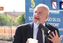 Anas: sopralluogo Anas-Regione Campania sui cantieri della variante di San Marco dei Cavoti