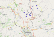 Piccolo Sciame sismico in atto nel Sannio: 7 scosse in mattinata