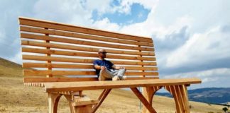 A Biccari arriva la panchina gigante. Vista sul Tavoliere e il Gargano a 950 metri d’altezza. “Omaggio alla Capitanata”