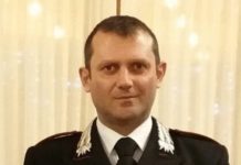 Il capitano dei Carabinieri Gaetano Ragano sarà il nuovo comandante della Compagnia di San Bartolomeo in Galdo