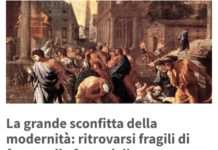 La grande sconfitta della modernità: ritrovarsi fragili di fronte alla forza della natura