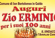 Buon compleanno zio Erminio