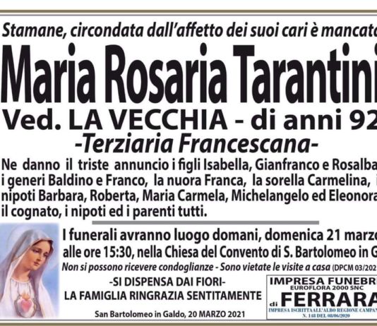 Maria Rosaria Tarantini
