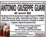 Antonio Giuseppe Guari Antonio Giuseppe Guari