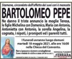 Bartolomeo Pepe Bartolomeo Pepe