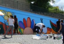 Il Giro d’Italia lambisce i murales di San Bartolomeo in Galdo
