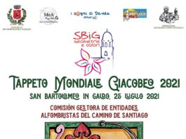 Anche a SBiG l’Infiorata mondiale per l’Anno Giacobeo