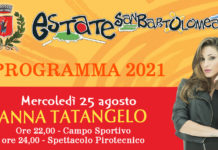Estate Sanbartolomeana 2021, il programma