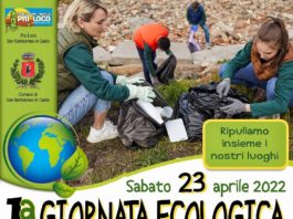 Giornata Ecologica 23 aprile 2022