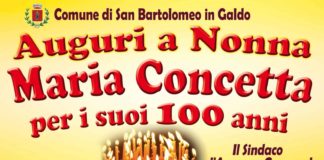 E sono 100: Auguri Nonna Maria Concetta